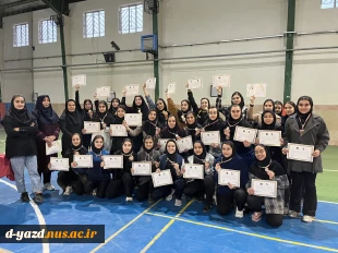 یکه تازی دانشجویان تربیت بدنی آموزشکده ملی مهارت دختران یزد در اولین دوره مسابقات کوکو ساحلی بانوان استان

 2