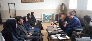 بازدید سرپرست معاونت پژوهشی دانشگاه ملی مهارت (آقای دکتر احمدی) از آموزشکده حضرت رقیه (س) 2