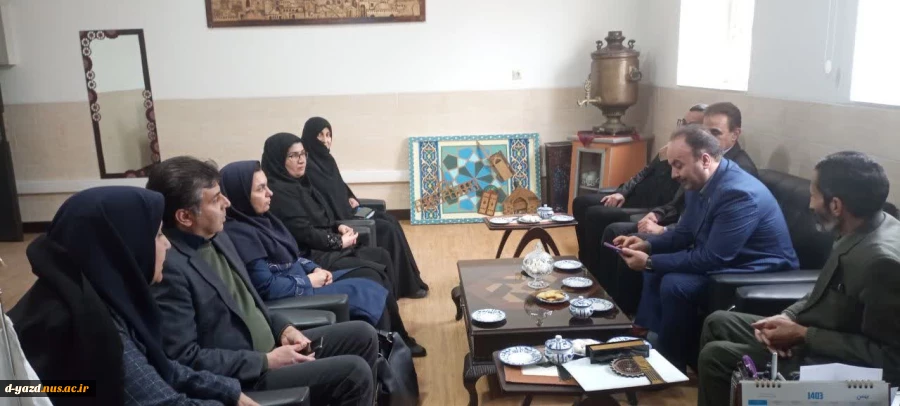 بازدید سرپرست معاونت پژوهشی دانشگاه ملی مهارت (آقای دکتر احمدی) از آموزشکده حضرت رقیه (س) 2