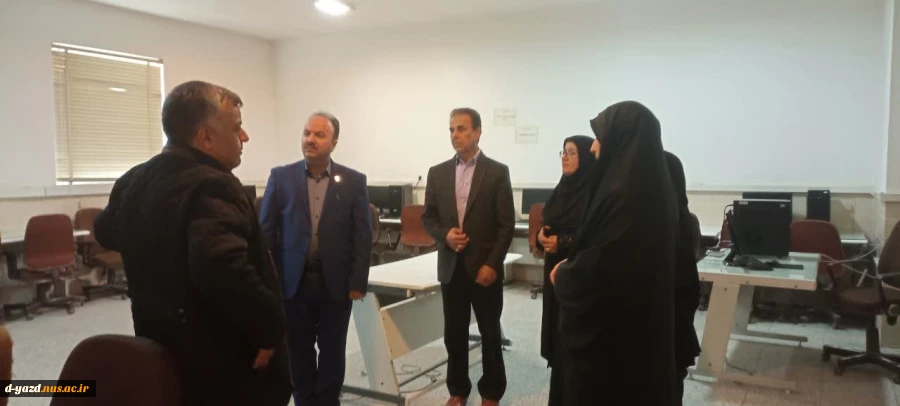 بازدید سرپرست معاونت پژوهشی دانشگاه ملی مهارت (آقای دکتر احمدی) از آموزشکده حضرت رقیه (س) 3