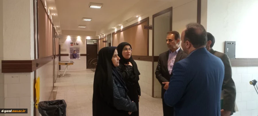بازدید سرپرست معاونت پژوهشی دانشگاه ملی مهارت (آقای دکتر احمدی) از آموزشکده حضرت رقیه (س) 2