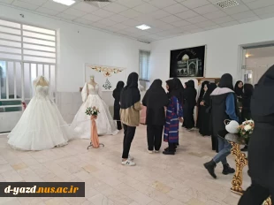 برگزاری اولین رویداد لباس عروس در آموزشکده ملی مهارت دختران یزد 8