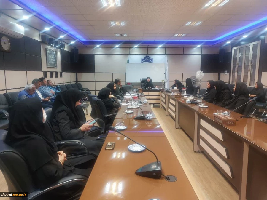 اولین جلسه شورای اداری دانشگاه ملی مهارت واحد دختران یزد در سال ۱۴۰۴

 8