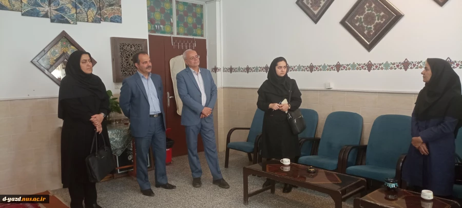 بازدید کارگروه تخصصی هیأت نظارت، ارزیابی و تضمین کیفیت دانشگاه یزد از آموزشکده ملی مهارت دختران یزد

 2