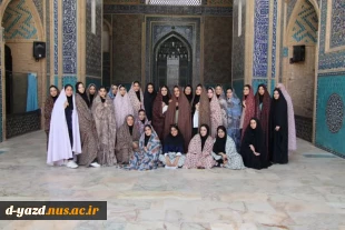دانشجویان گرافیک آموزشکده ملی مهارت دختران یزد از چند بازار و مجموعه تاریخی شهر دیدن کردند.

 2