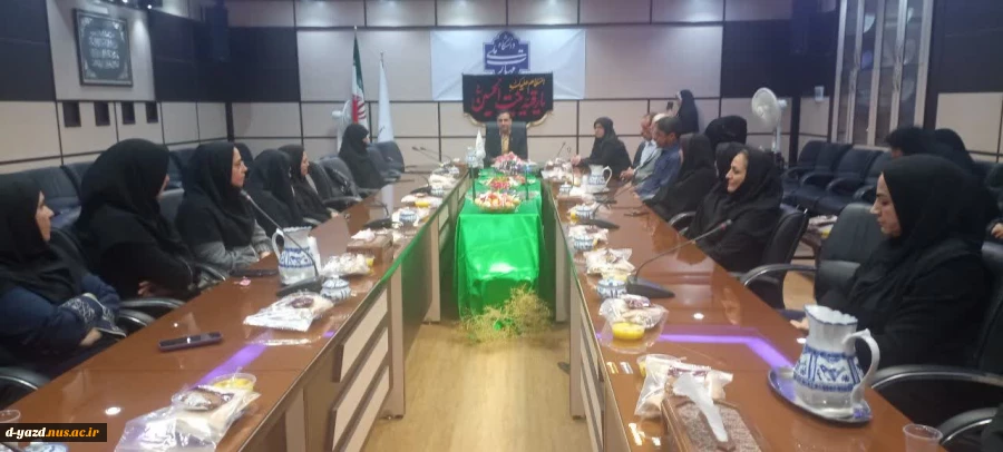 مراسم عزاداری شهادت حضرت رقیه (س) در آموزشکده ملی مهارت دختران حضرت رقیه (س) یزد 2