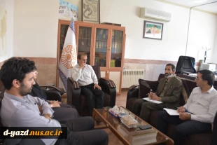برگزاری جلسۀ بررسی روش‌های بهره‌برداری از ظرفیتهای قانون جهش تولید دانش‌بنیان و بویژه اعتبار مالیاتی صنایع و کارخانجات در دانشگاه ملی مهارت استان یزد
 2