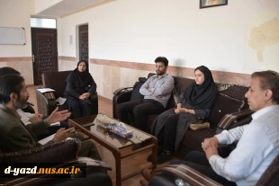برگزاری جلسۀ بررسی روش‌های بهره‌برداری از ظرفیتهای قانون جهش تولید دانش‌بنیان و بویژه اعتبار مالیاتی صنایع و کارخانجات در دانشگاه ملی مهارت استان یزد
 3