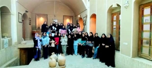 بازدید دانشجویان معماری آموزشکده ملی مهارت دختران یزد – حضرت رقیه (س) از شهر تاریخی بافق 2