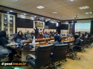 کارگاه آموزشی «آشنایی با بیماری ایدز» در آموزشکده ملی مهارت دختران یزد – حضرت رقیه (س) برگزار شد 4