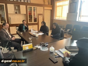 بازدید هیئت نظارت و ارزیابی دانشگاه یزد از پردیس دختران امام علی(ع) 2