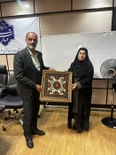 میزبانی دانشجویان آموزشکده ملی مهارت دختران یزد - حضرت رقیه(س) از معاون اداری و مالی دانشگاه ملی مهارت در آیین روز دانشجو 2