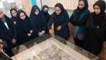 بازدید علمی دانشجویان رشته طراحی و دوخت آموزشکده ملی مهارت دختران یزد از موزه تار و پود 6
