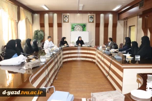جلسه سرپرستان خوابگاه‌های آموزشکده ملی مهارت دختران یزد برگزار شد 2