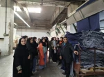 بازدید دانشجویان طراحی و دوخت آموزشکده ملی مهارت دختران یزد از کارخانه نساجی یزدبافت 3