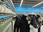 بازدید دانشجویان طراحی و دوخت آموزشکده ملی مهارت دختران یزد از کارخانه نساجی یزدبافت 4