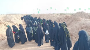 اعزام دانشجویان آموزشکده ملی مهارت دختران یزد به اردوی زیارتی راهیان نور 2