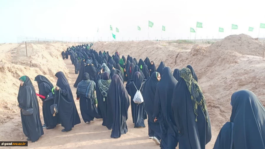 اعزام دانشجویان آموزشکده ملی مهارت دختران یزد به اردوی زیارتی راهیان نور 2