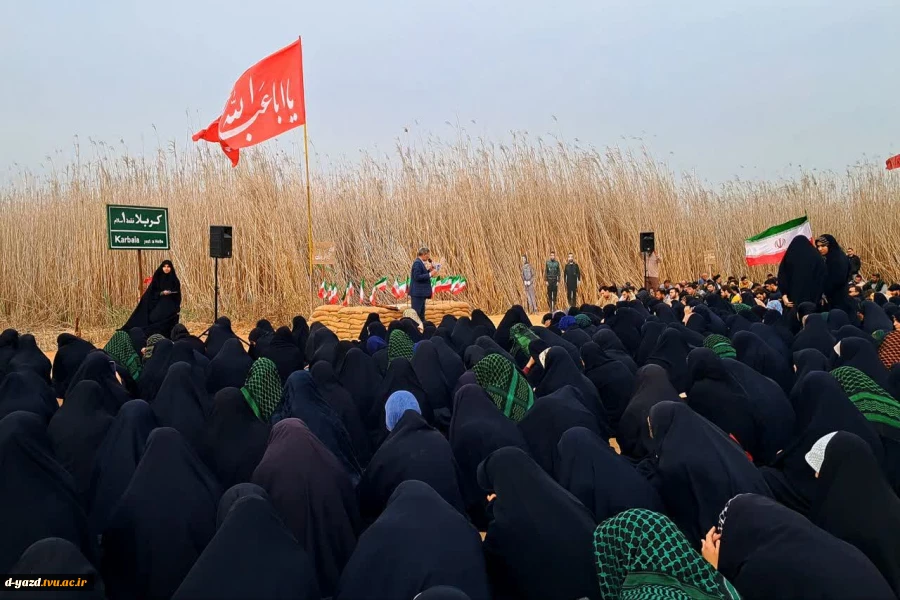 اعزام دانشجویان آموزشکده ملی مهارت دختران یزد به اردوی زیارتی راهیان نور 3