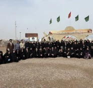 اعزام دانشجویان آموزشکده ملی مهارت دختران یزد به اردوی زیارتی راهیان نور 5
