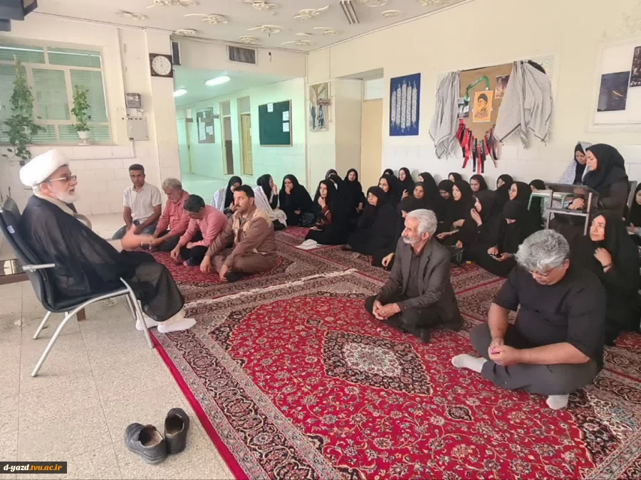 مراسم سوگواری شهادت امام جواد (ع) در آموزشکده ملی مهارت دختران یزد برگزار شد 2