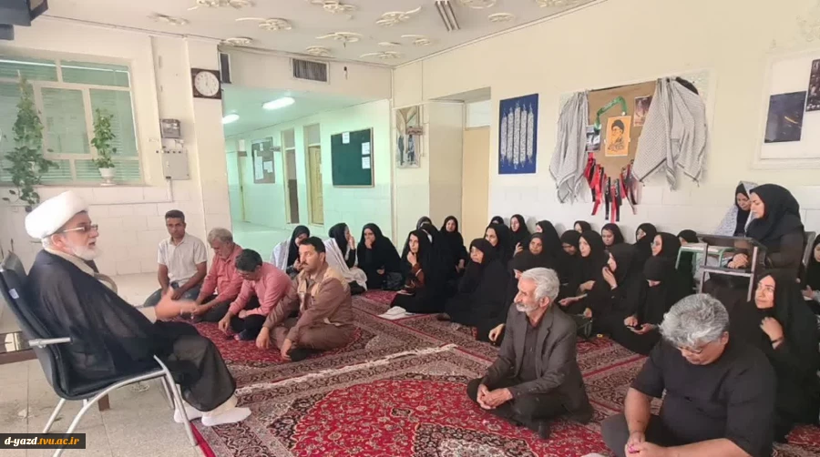 مراسم سوگواری شهادت امام جواد (ع) در آموزشکده ملی مهارت دختران یزد برگزار شد 2