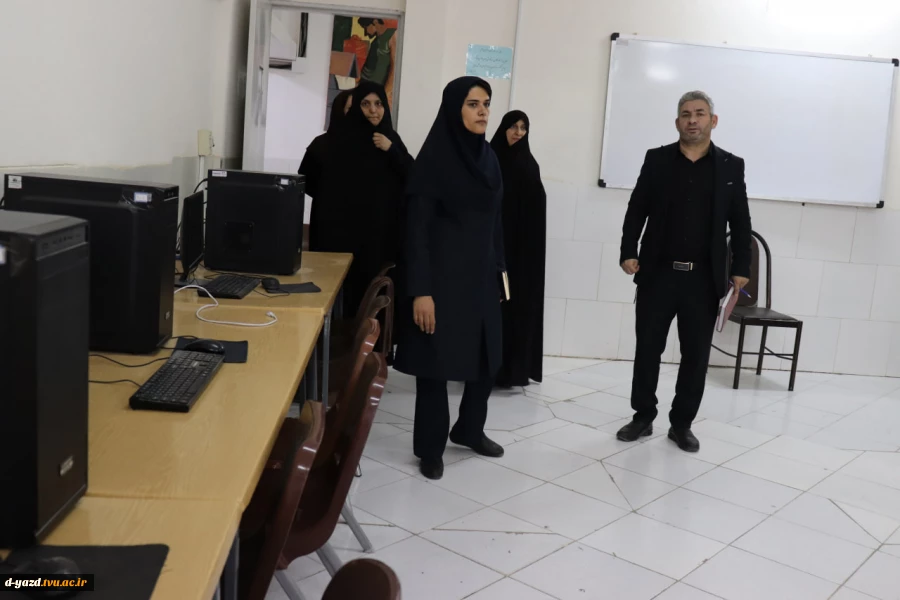 بازدید میدانی حراست دانشگاه ملی مهارت استان یزد از پردیس آموزشکده ملی مهارت دختران؛ تأکید بر ارتقای امنیت و نظم آموزشی 6