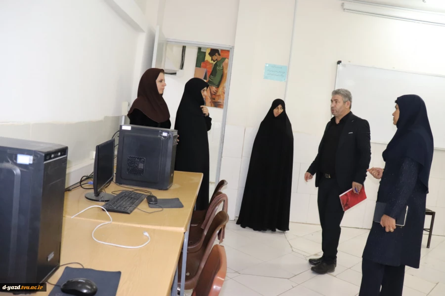 بازدید میدانی حراست دانشگاه ملی مهارت استان یزد از پردیس آموزشکده ملی مهارت دختران؛ تأکید بر ارتقای امنیت و نظم آموزشی 7