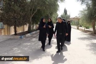 بازدید میدانی حراست دانشگاه ملی مهارت استان یزد از پردیس آموزشکده ملی مهارت دختران؛ تأکید بر ارتقای امنیت و نظم آموزشی 8