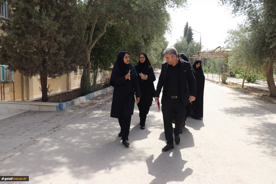 بازدید میدانی حراست دانشگاه ملی مهارت استان یزد از پردیس آموزشکده ملی مهارت دختران؛ تأکید بر ارتقای امنیت و نظم آموزشی 8
