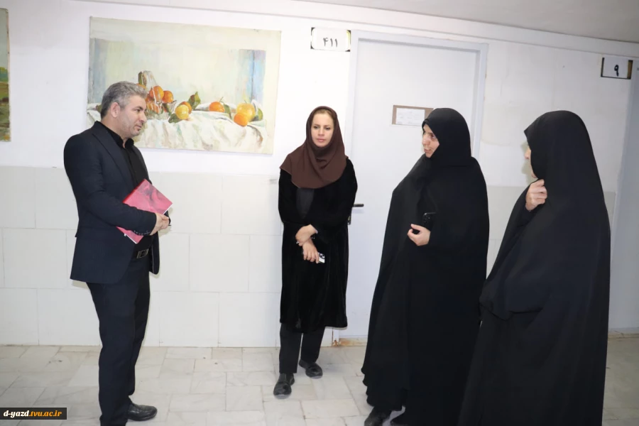 بازدید میدانی حراست دانشگاه ملی مهارت استان یزد از پردیس آموزشکده ملی مهارت دختران؛ تأکید بر ارتقای امنیت و نظم آموزشی 9