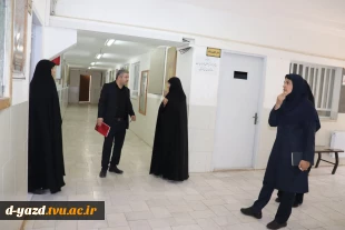 بازدید میدانی حراست دانشگاه ملی مهارت استان یزد از پردیس آموزشکده ملی مهارت دختران؛ تأکید بر ارتقای امنیت و نظم آموزشی 11