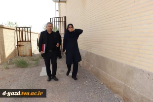 بازدید میدانی حراست دانشگاه ملی مهارت استان یزد از پردیس آموزشکده ملی مهارت دختران؛ تأکید بر ارتقای امنیت و نظم آموزشی 12