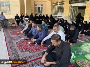 تکرار سنت دیرینه سوگواری شهادت حضرت رقیه (س) در آموزشکده ملی مهارت دختران یزد – حضرت رقیه (س)) 3
