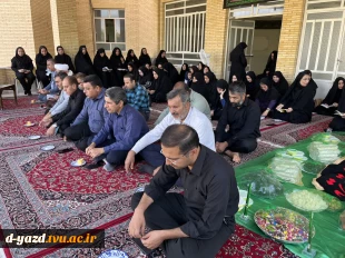 تکرار سنت دیرینه سوگواری شهادت حضرت رقیه (س) در آموزشکده ملی مهارت دختران یزد – حضرت رقیه (س)) 4