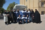 بدرقه تیم بسکتبال آموزشکده ملی مهارت دختران یزد برای حضور در هفدهمین المپیاد ورزشی دانشجویان کشور 2