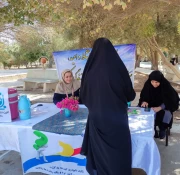 برگزاری میز خدمت واحد مشاوره و کانون همیاران سلامت در آموزشکده دختران یزد 3